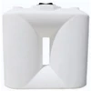 An image of a 300 Gallon Norwesco White Doorway Tank | 44960