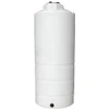 An image of a 950 Gallon Norwesco White Vertical Storage Tank | 44818