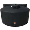 An image of a 1075 Gallon Norwesco Black Plastic Vertical Water Storage Tank | 43804