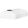 An image of a 1500 Gallon Norwesco White Low Profile Transport Tank | 41392