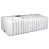 An image of a 2400 Gallon Norwesco White Low Profile Transport Tank | 40912