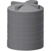 An image of a 3450 Gallon Norwesco Natural White Plastic Vertical Storage Tank | 44668
