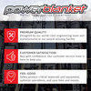 Powerblanket Lite drum heater performance features chart for safety and energy efficiency.