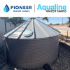 Aqualine Corrugated Steel Water Tank | 31,000 Gallon | Standard Roof