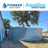 low profile roof corrugated steel tank