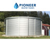 Pioneer XLE 23/2 engineered steel water storage tank, 29,000 gallon, Zincalume finish