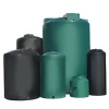 1100 Gallon Chem-Tainer Vertical Water Storage Tank | TC8657IW-GREEN