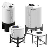 101 Gallon Peabody ProChem 60 Degree Cone Bottom Tank