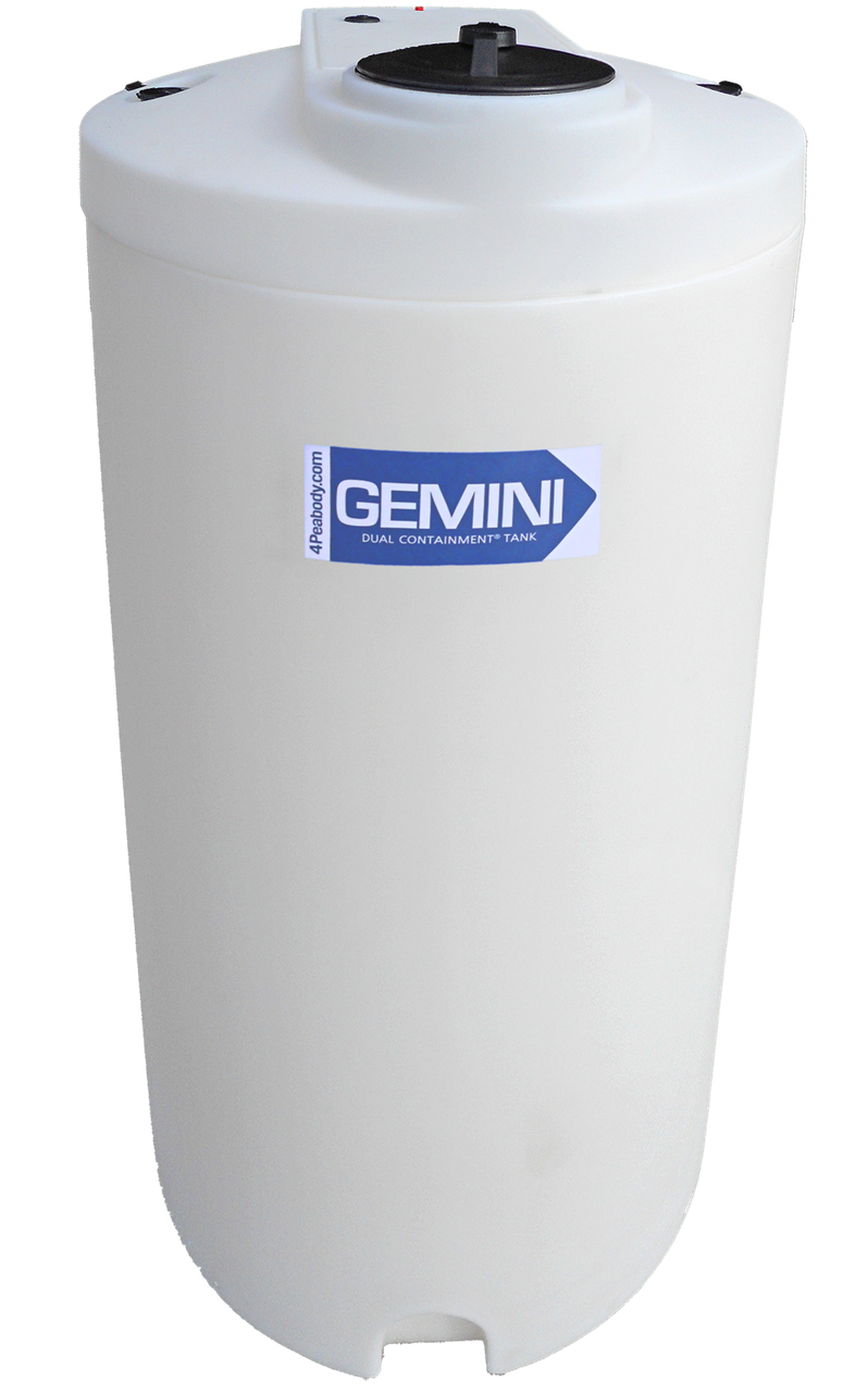160 Gallon Peabody Gemini Dual Containment Cylindrical Tank