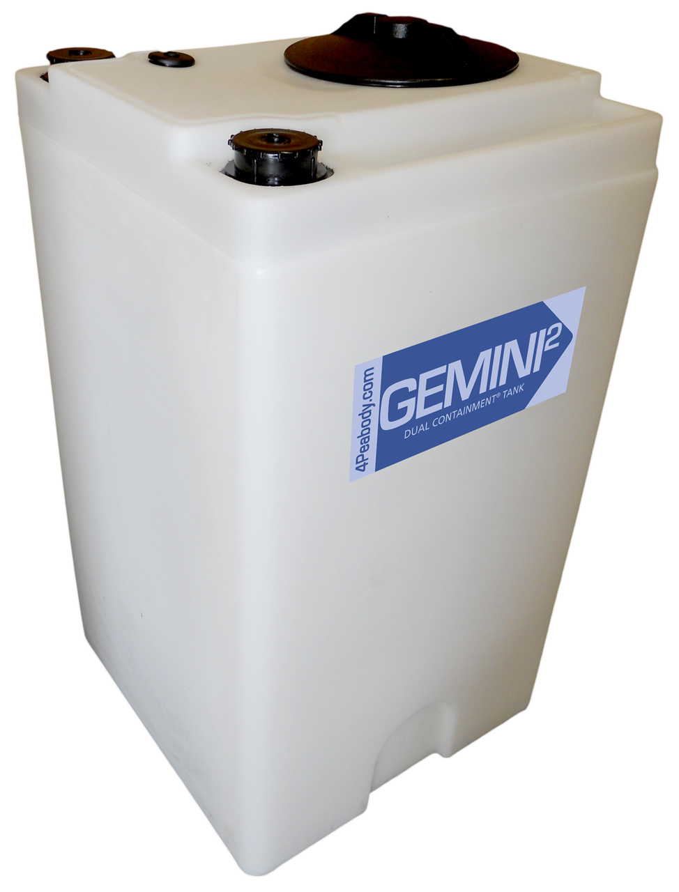 40 Gallon Peabody Gemini Dual Containment Square Tank