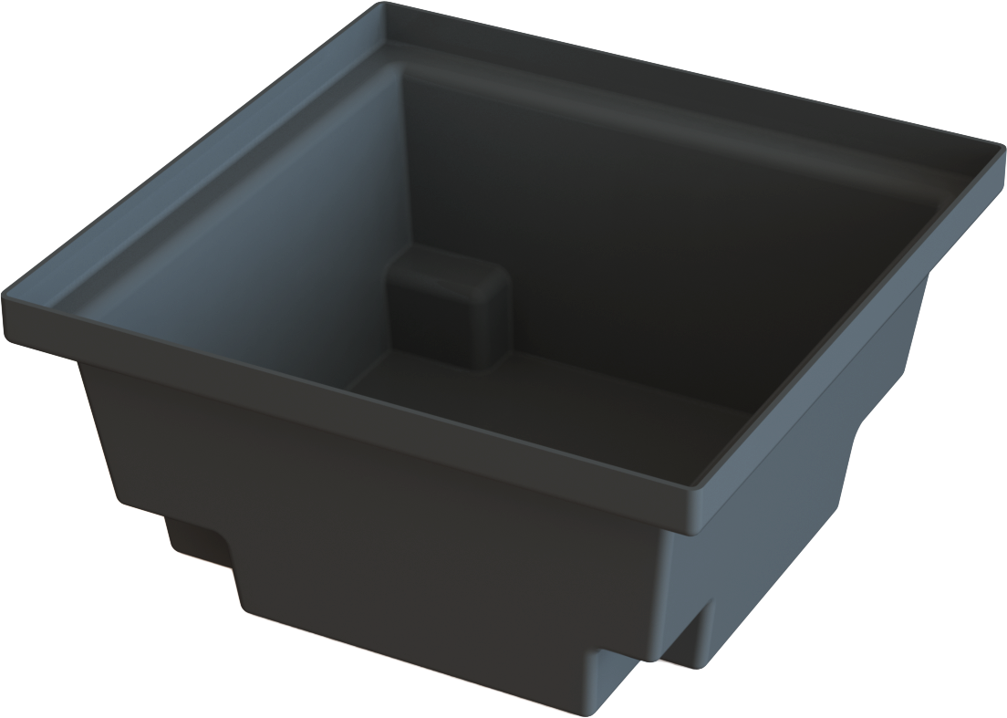 33.5 Gallon Peabody ProChem Containment Basin & Grating Kit (23.25 x 23.25 in)
