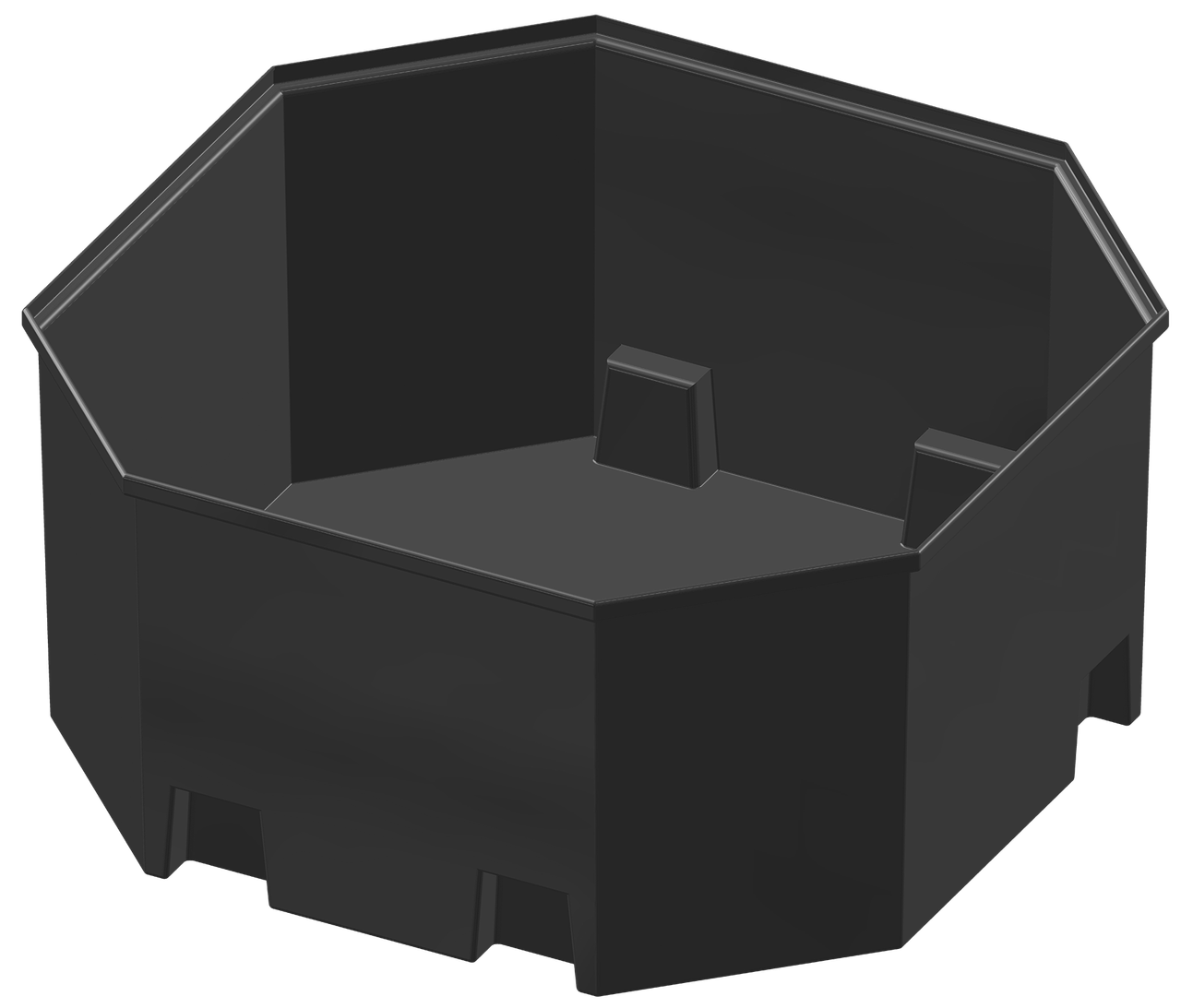1100 Gallon Peabody ProChem Containment Basin & Grating Kit (84.5 x 84.5 in)