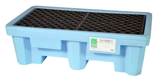 Fluorinated P2 spill pallet, light blue