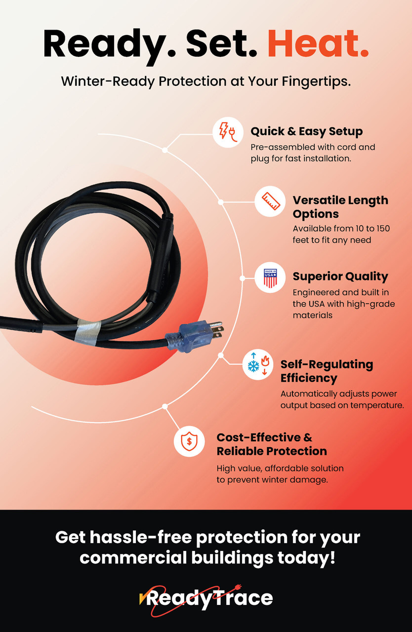 Powerblanket ReadyTrace Heat Cable Installation Accessories