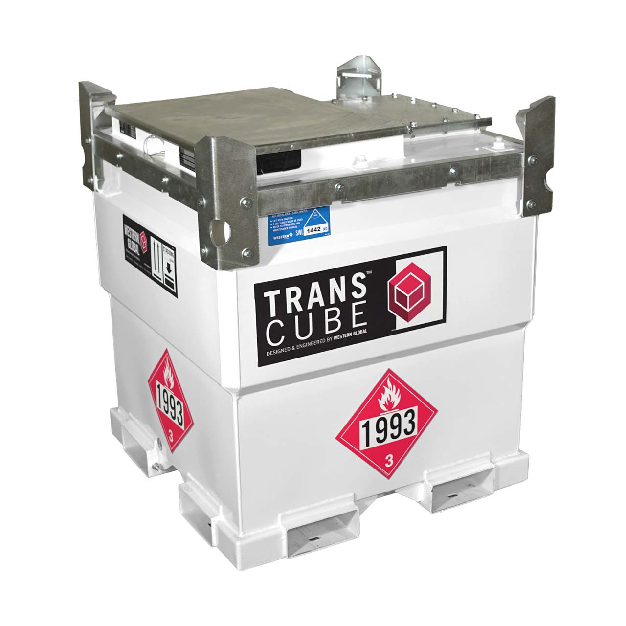 Western Global 250 Gallon TransCube Transportable Fuel Storage Tank