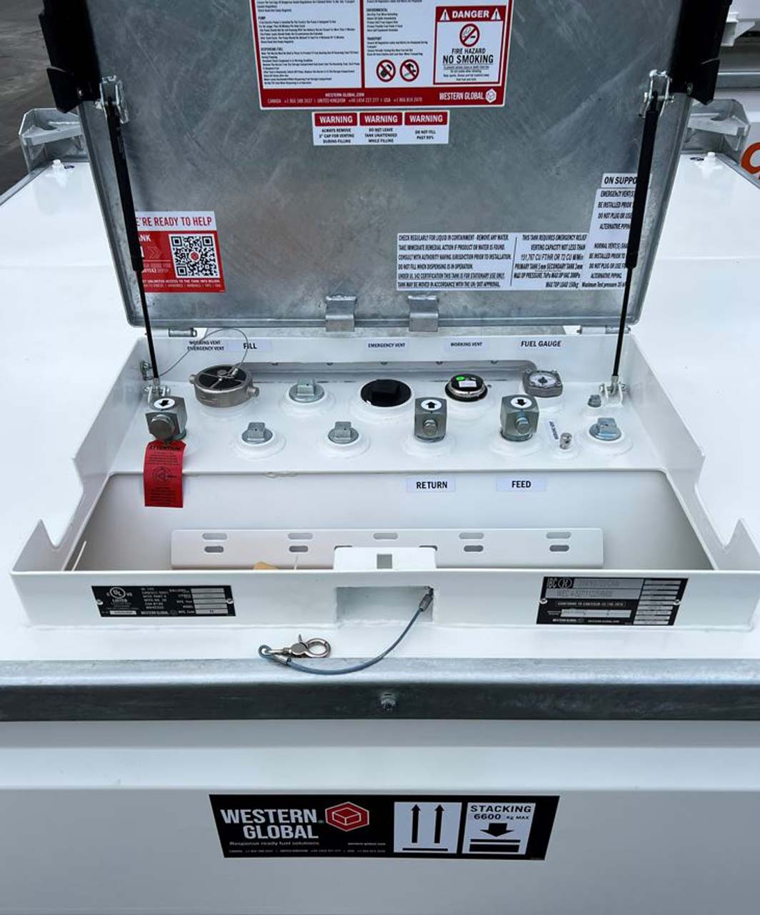 Western Global 1204 Gallon TransCube Transportable Fuel Storage Tank