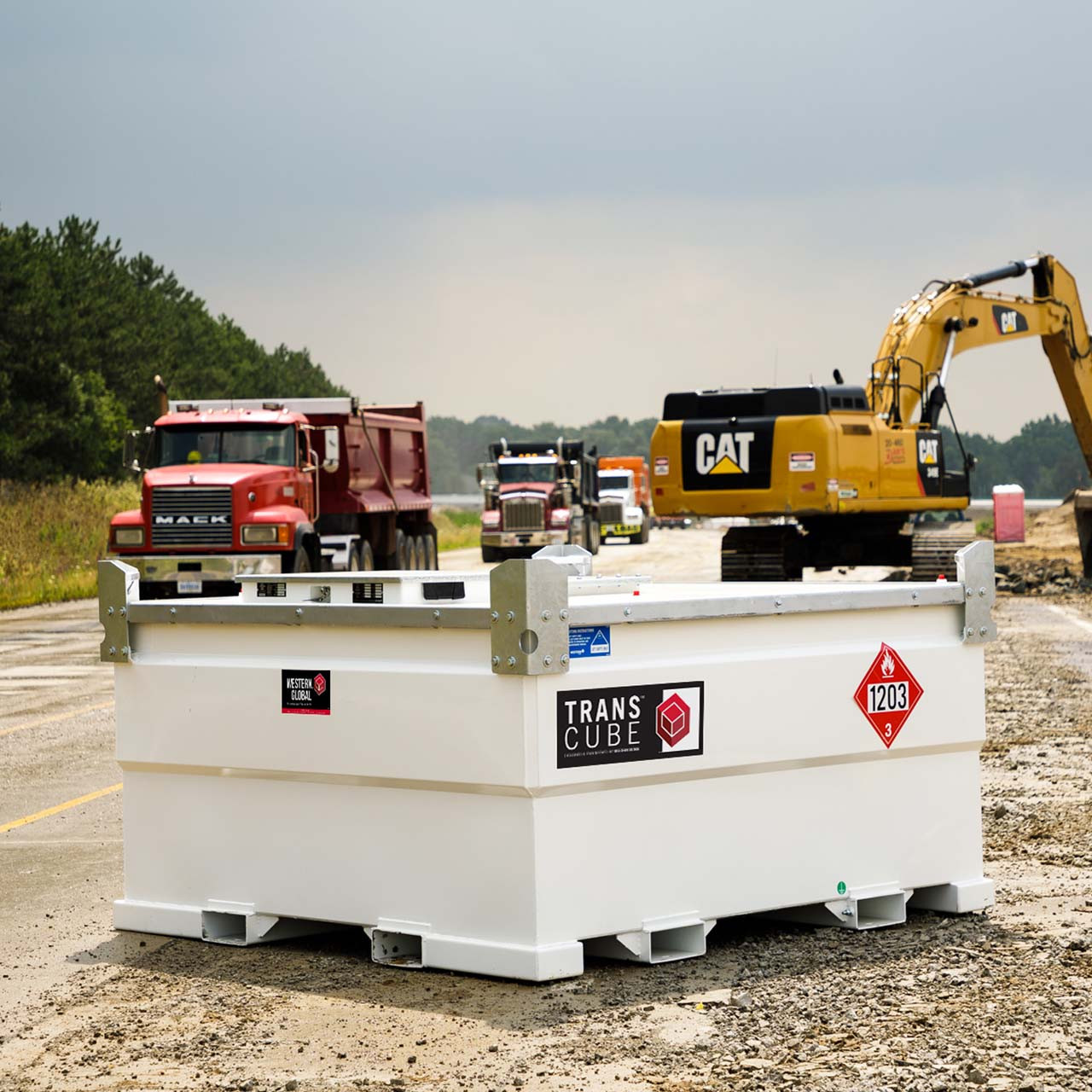 Western Global 1204 Gallon TransCube Transportable Fuel Storage Tank