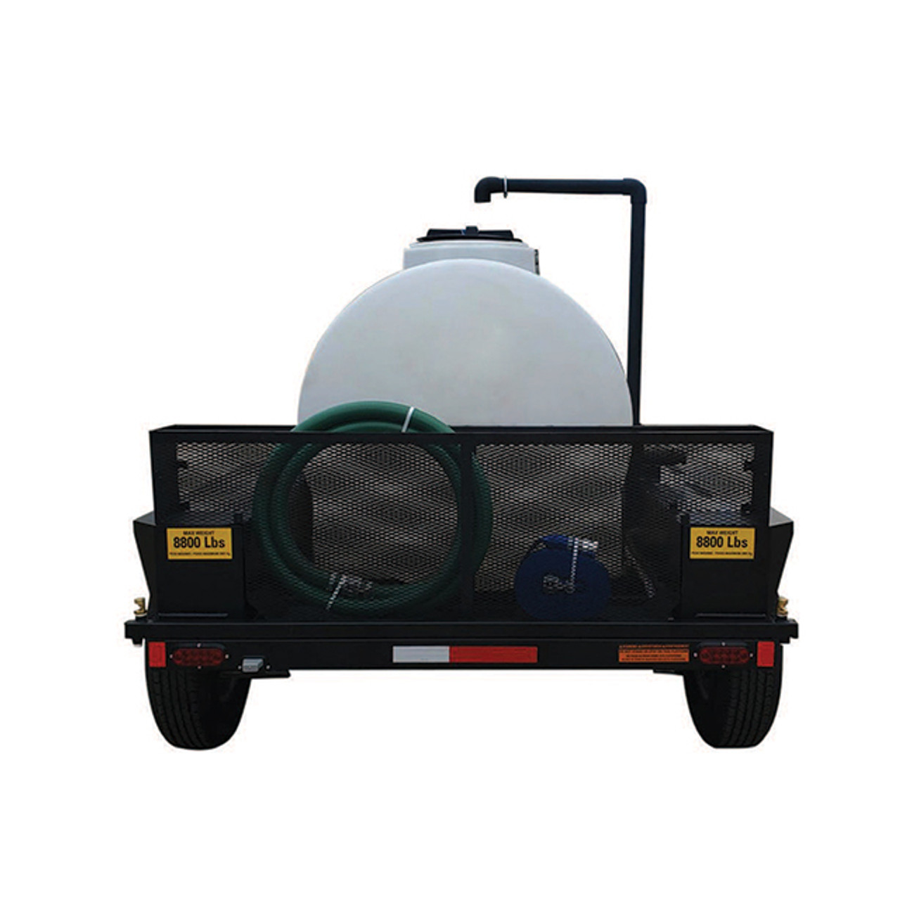 Simpson 525 Gallon Semi-Trash Pump Water Trailer
