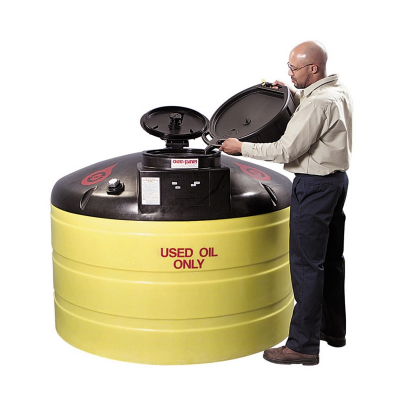 385 Gallon Chem-Tainer Waste Oil Tank | TC6440DC