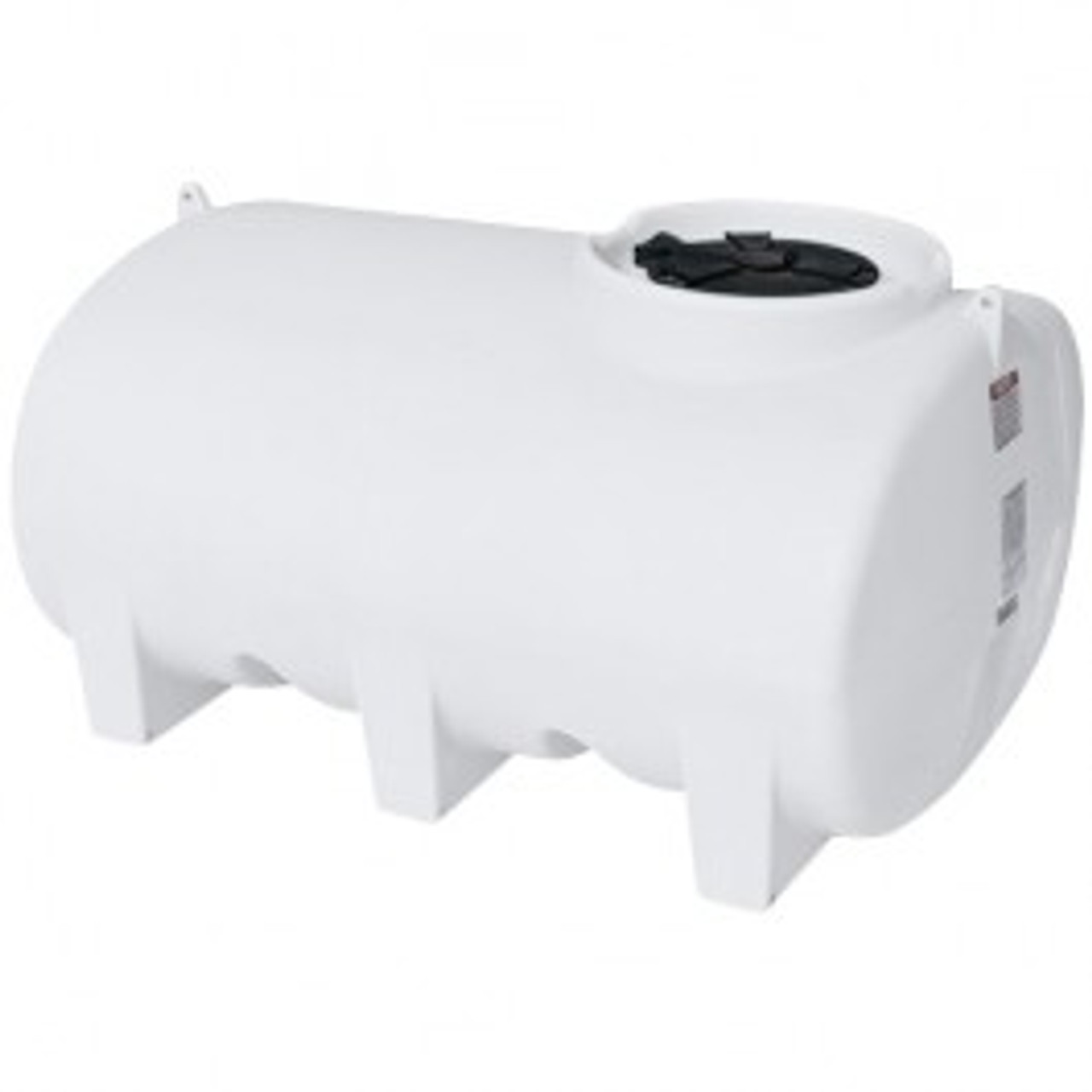 500 Gallon Enduraplas Natural White Horizontal Leg Tank w/Sump is a versatile and durable storage solution for a variety of liquids. | THD00500W