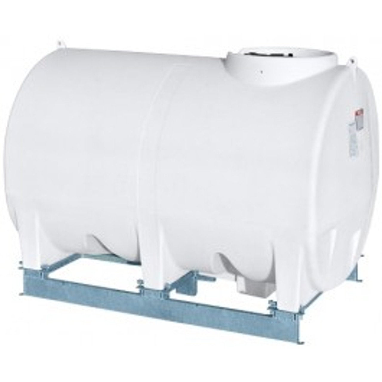 1400 Gallon Horizontal Sump Bottom Leg Tank w/ Frame | THD01400KW