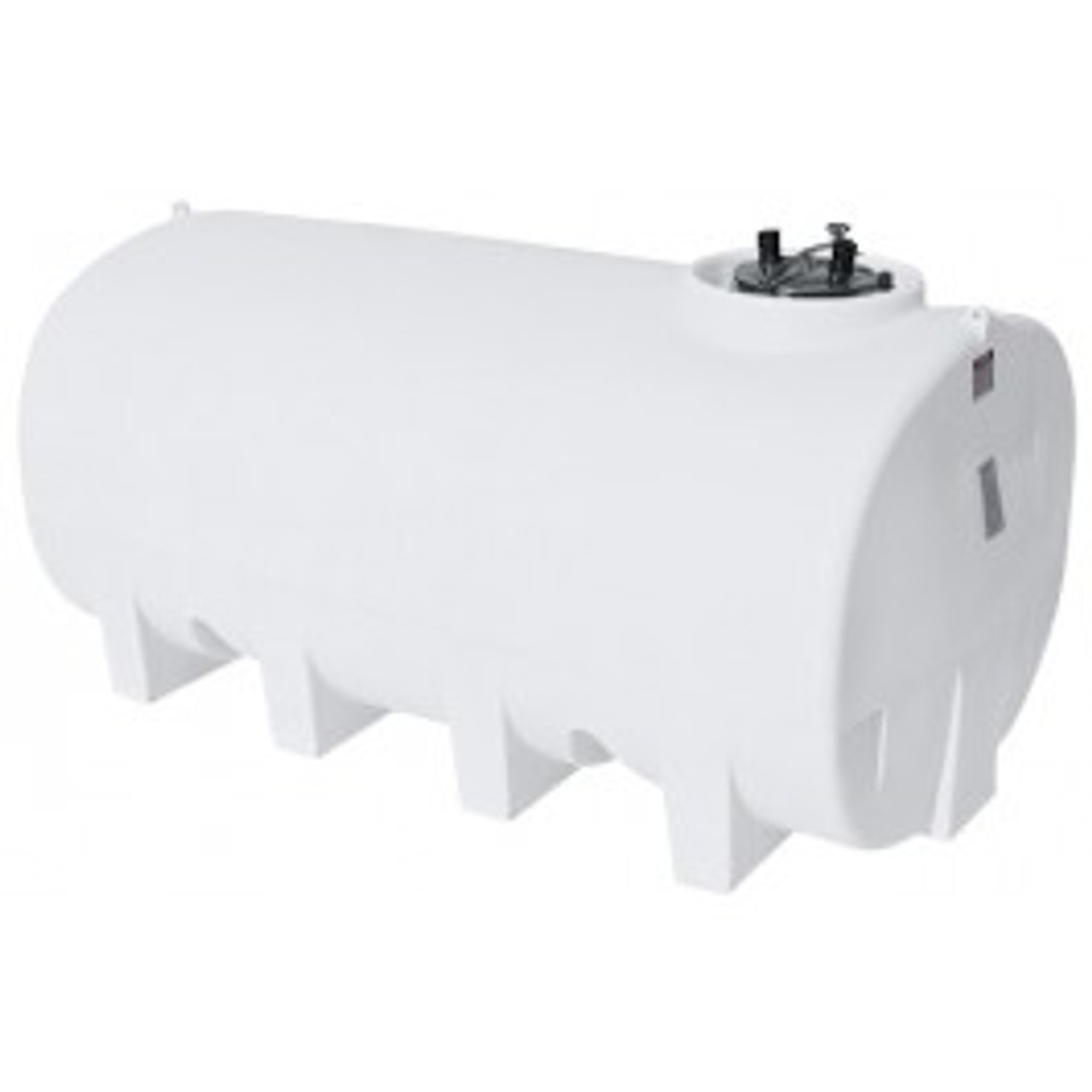 1900 Gallon Enduraplas Natural White Horizontal Leg Tank w/Sump | THD01900W