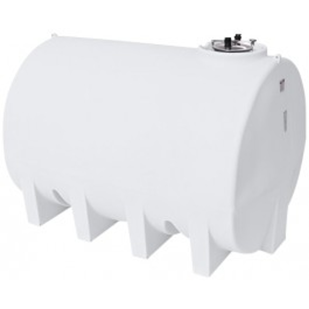 3000 Gallon Enduraplas Natural White Horizontal Leg Tank | THF03000W