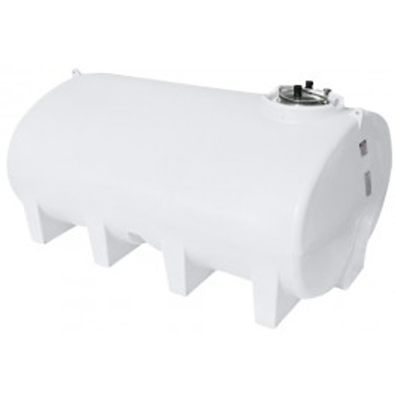 2800 Gallon Enduraplas Natural White Horizontal Leg Tank w/Sump | THD02800W