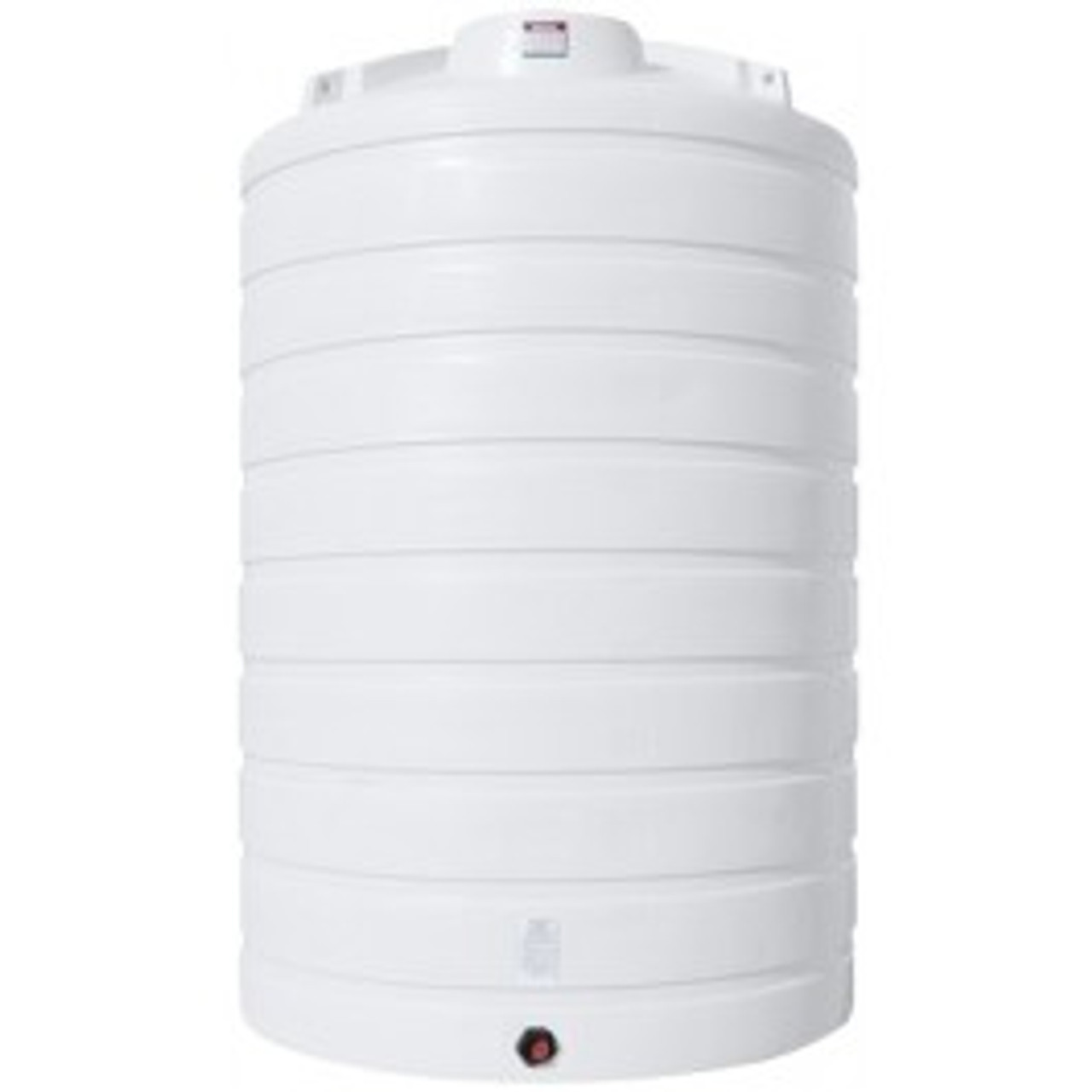 6000 Gallon Enduraplas Natural White Vertical Storage Tank | THV06000W