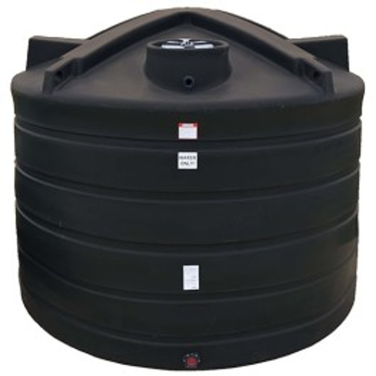 6011 Gallon Enduraplas Black Vertical Water Tank | TLV06011B