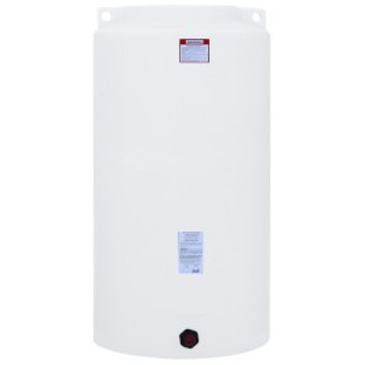 340 Gallon Enduraplas Natural White Vertical Storage Tank | THV00340W