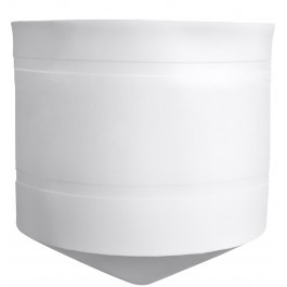 An image of a 775 Gallon CRMI White Cylindrical Cone Bottom Tank | 775OTCB