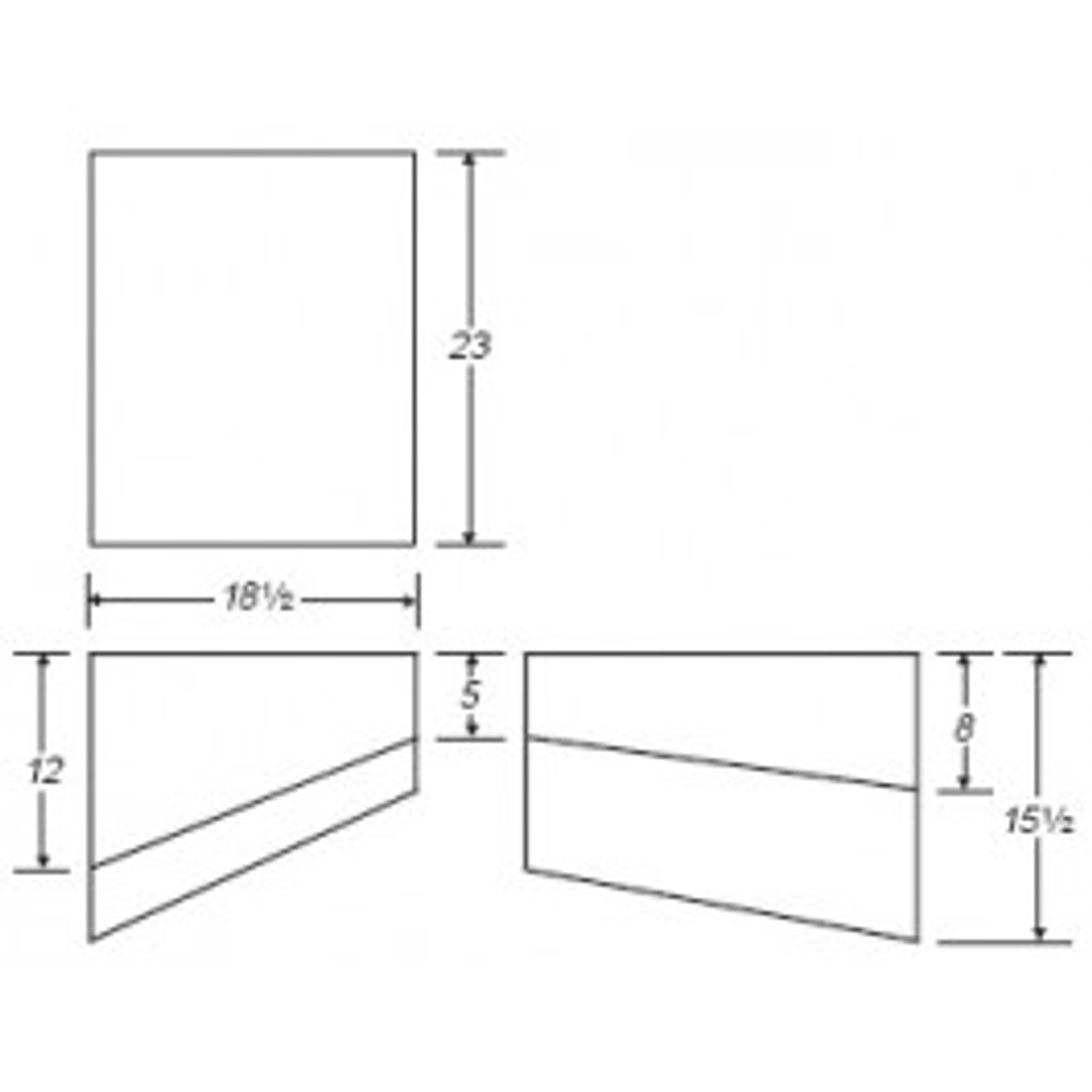 An image of a 115 Gallon Marine Fresh Water Tank | B466