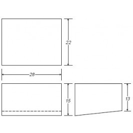 35 Gallon Marine Fresh Water Tank | B116