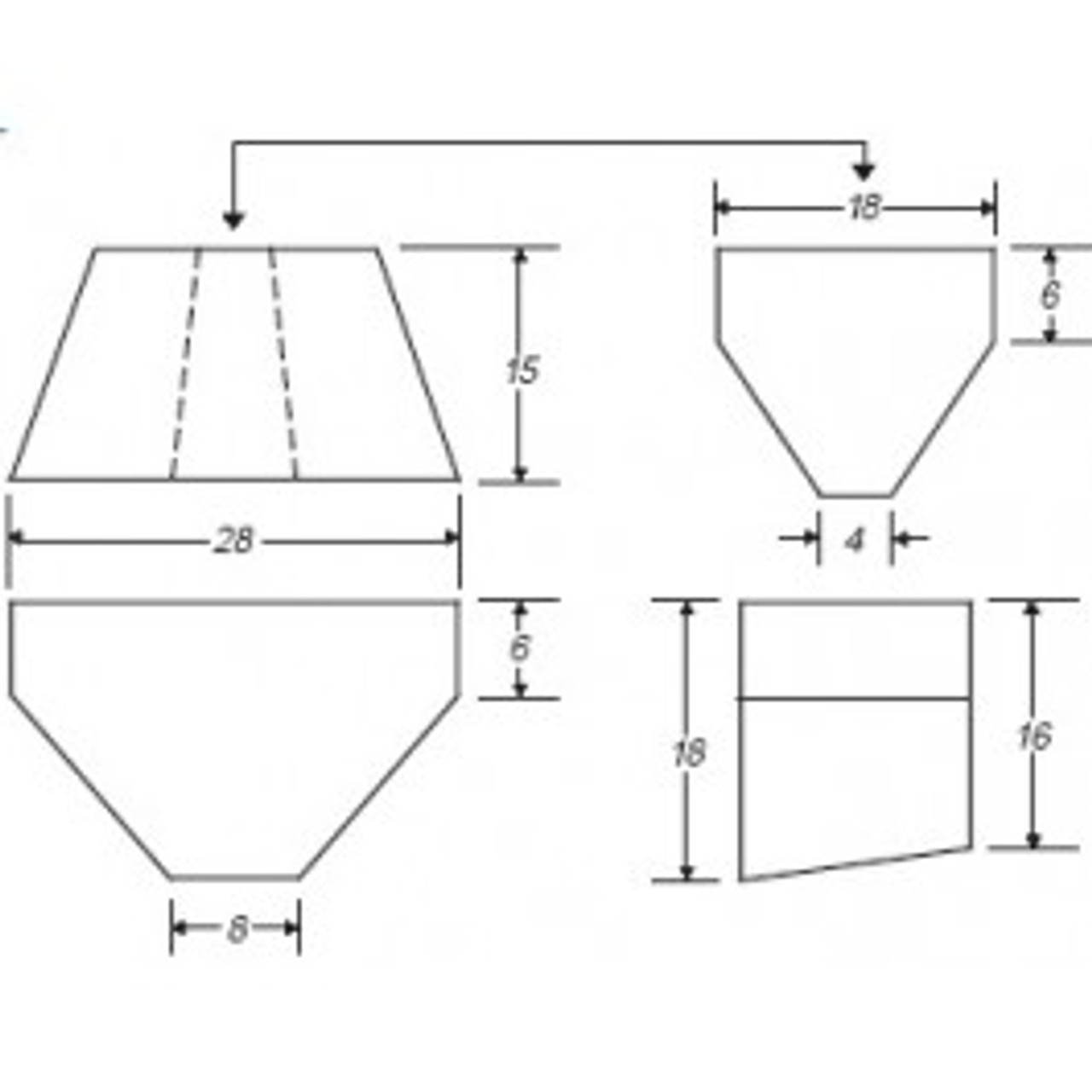 An image of a 5 Gallon Marine Fresh Water Tank | B303