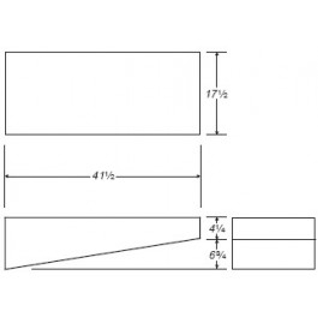 An image of a 52 Gallon Marine Fresh Water Tank | B295