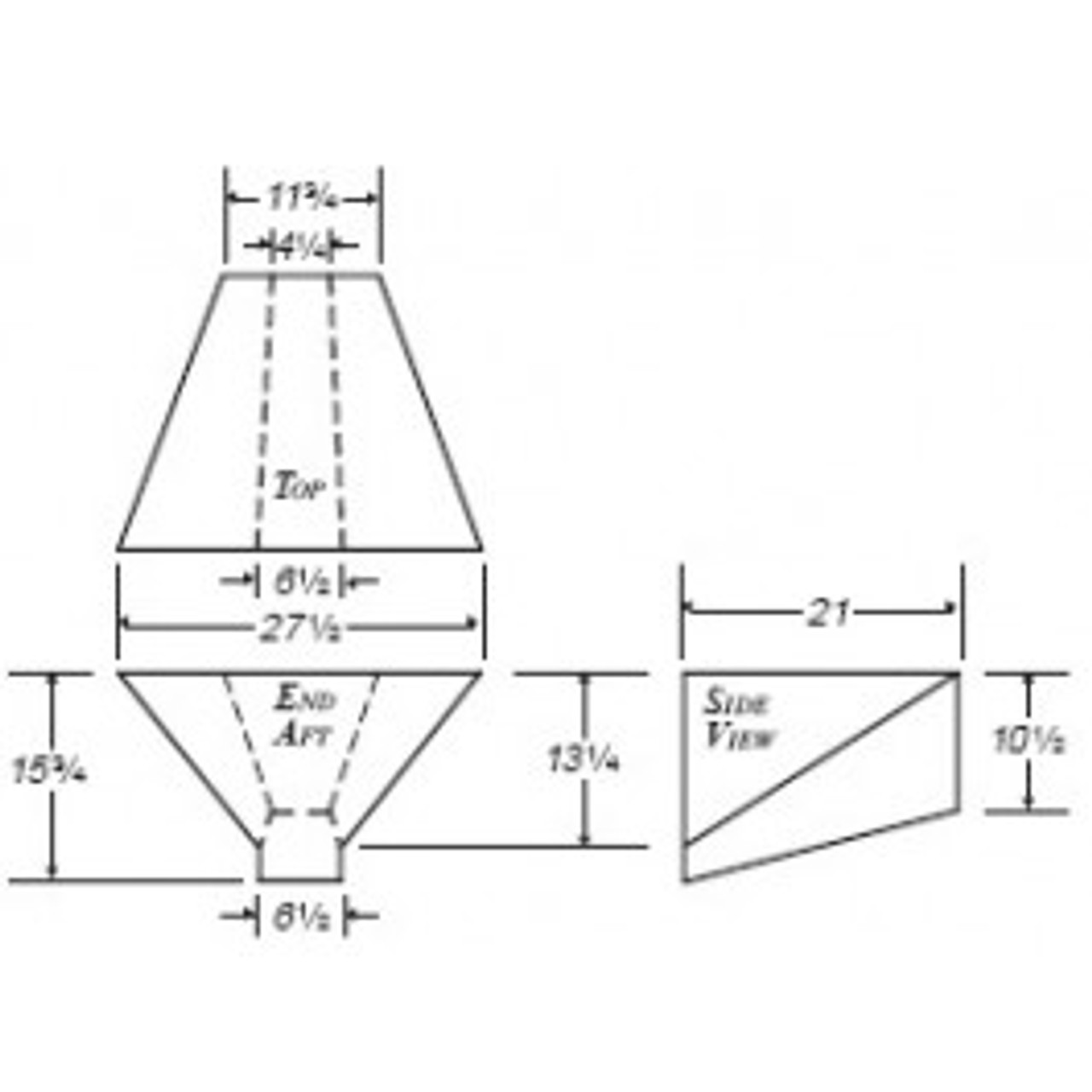 An image of a 150 Gallon Marine Fresh Water Tank | B411