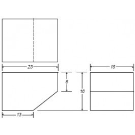 23 Gallon Marine Fresh Water Tank | B172