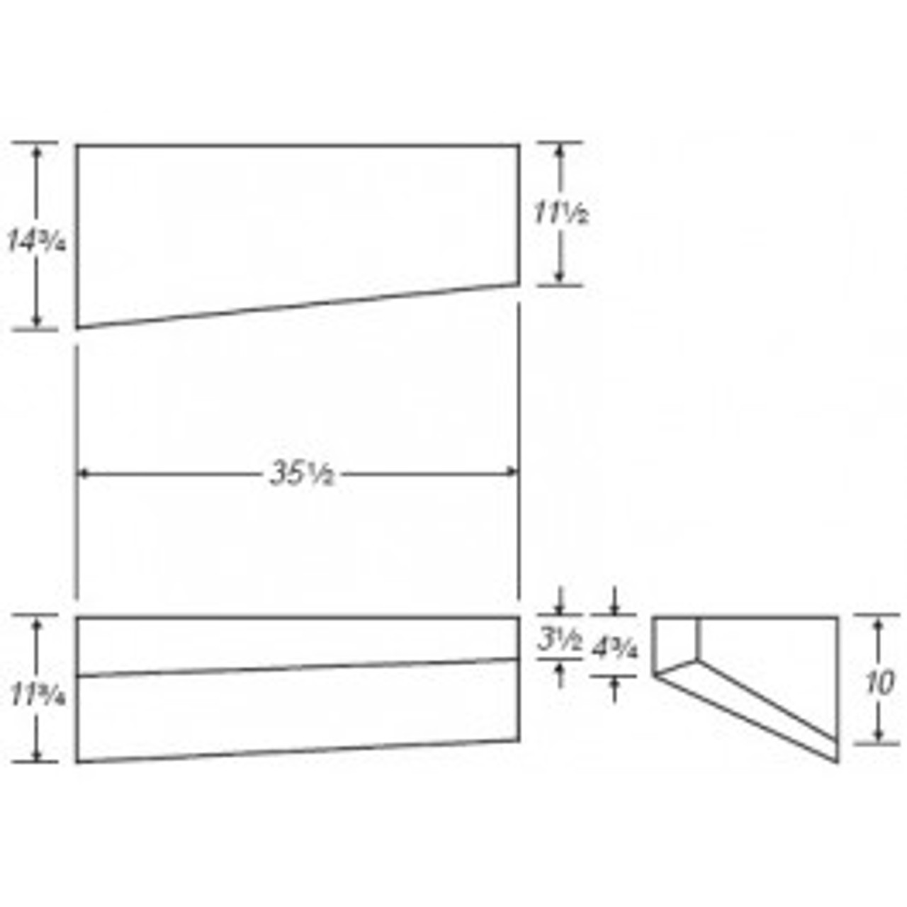 An image of a 30 Gallon Marine Fresh Water Tank | B191