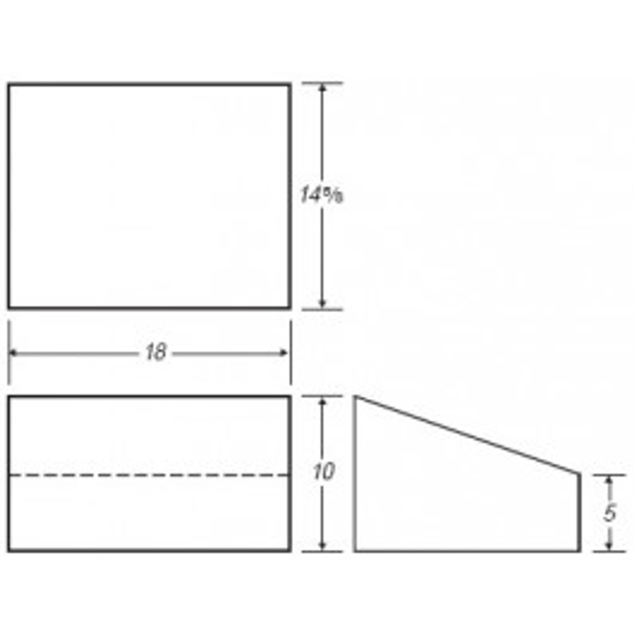 An image of a 20 Gallon Marine Fresh Water Tank | B185