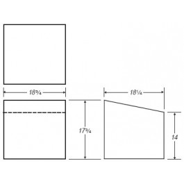 20 Gallon Marine Fresh Water Tank | B291