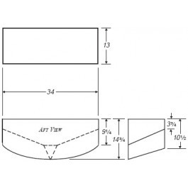 18 Gallon Marine Holding Tank | B294
