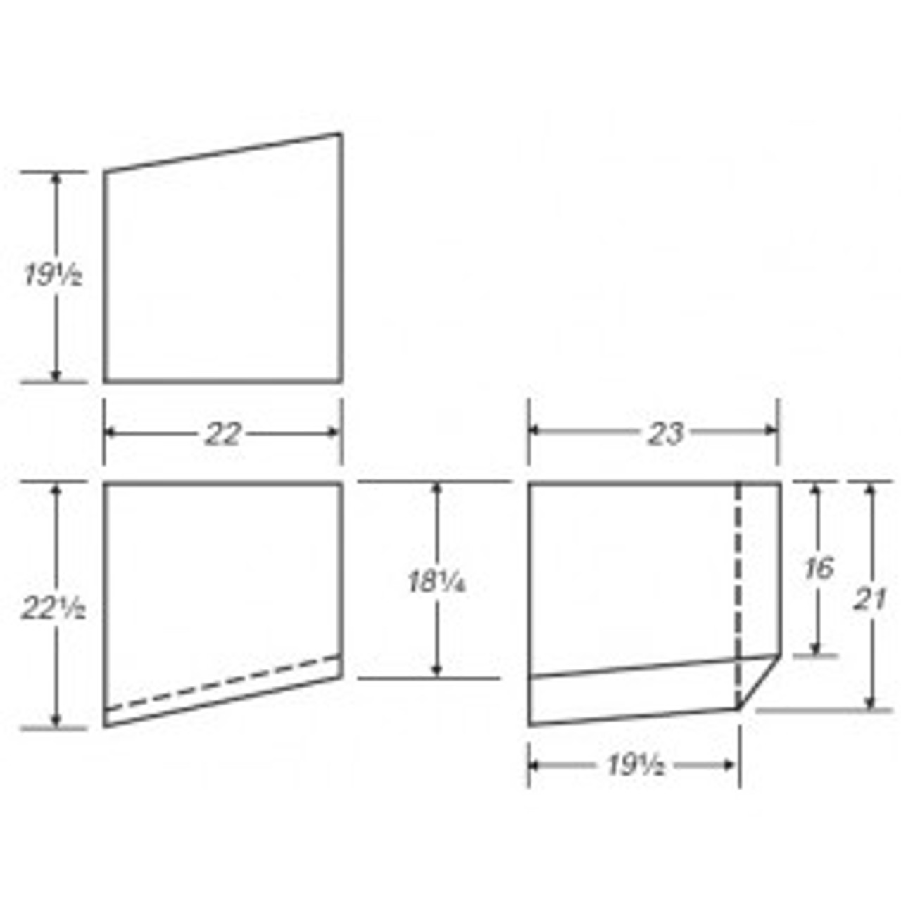 An image of a 22 Gallon Marine Fresh Water Tank | B473