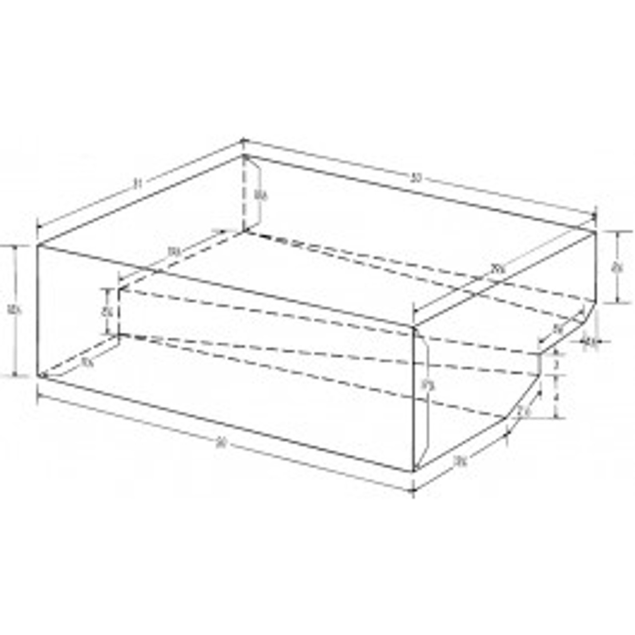 An image of a 60 Gallon RV Holding Tank | RV82H