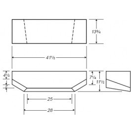 18 Gallon Marine Fresh Water Tank | B412