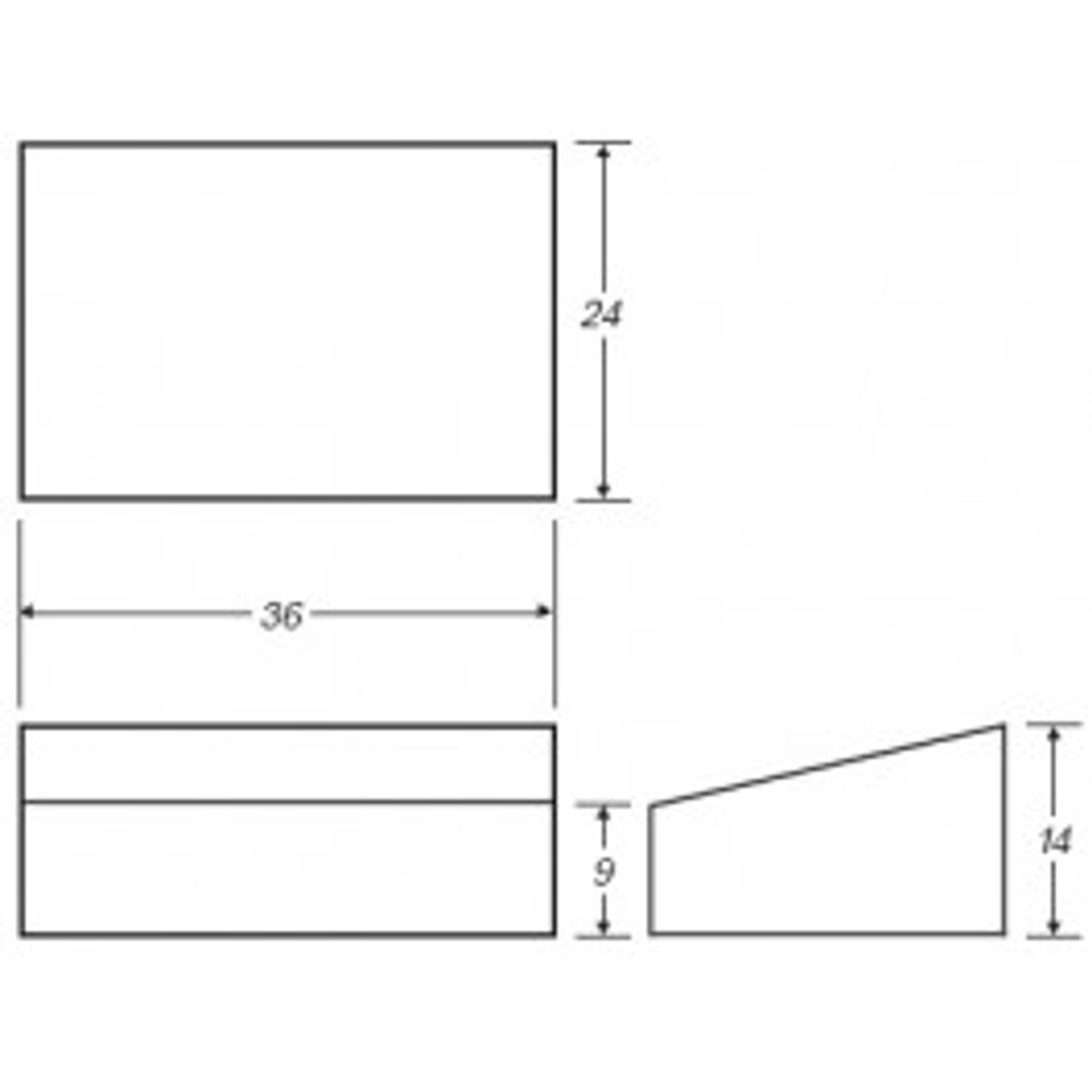 An image of a 23 Gallon Marine Holding Tank | B499