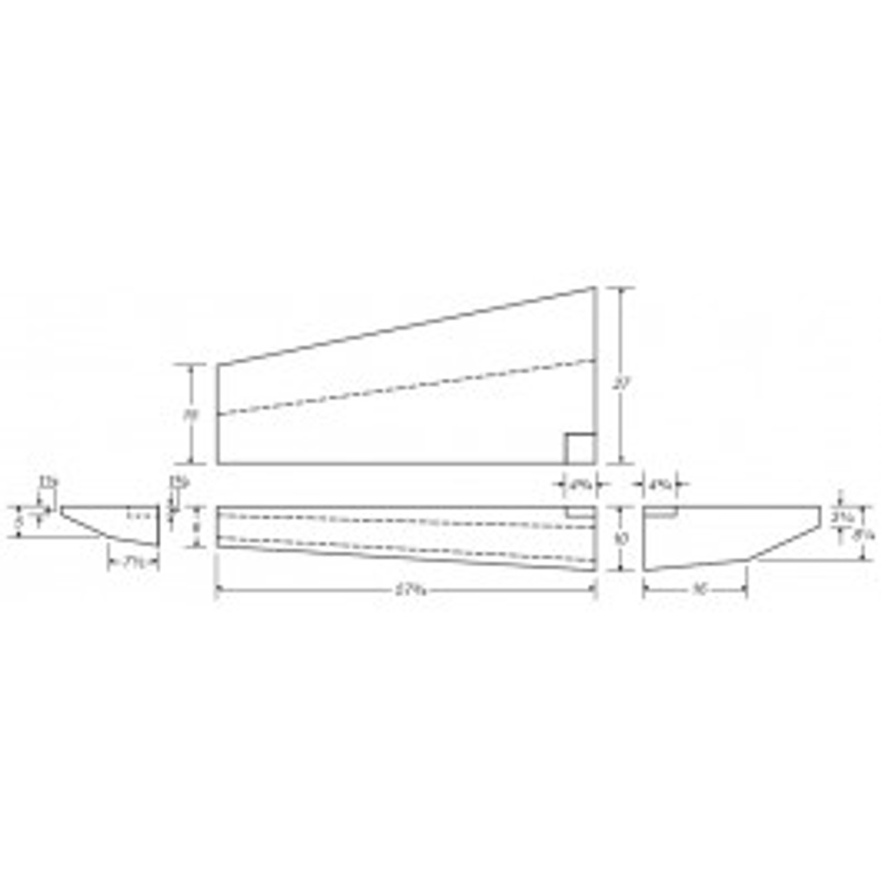 An image of a 30 Gallon RV Holding Tank | RV22H