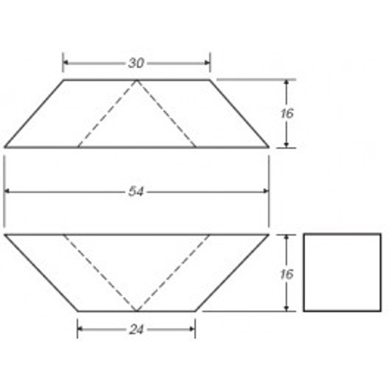 An image of a 65 Gallon RV Fresh Water Tank | B248