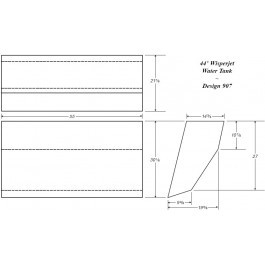 82 Gallon Marine Holding Tank | B454