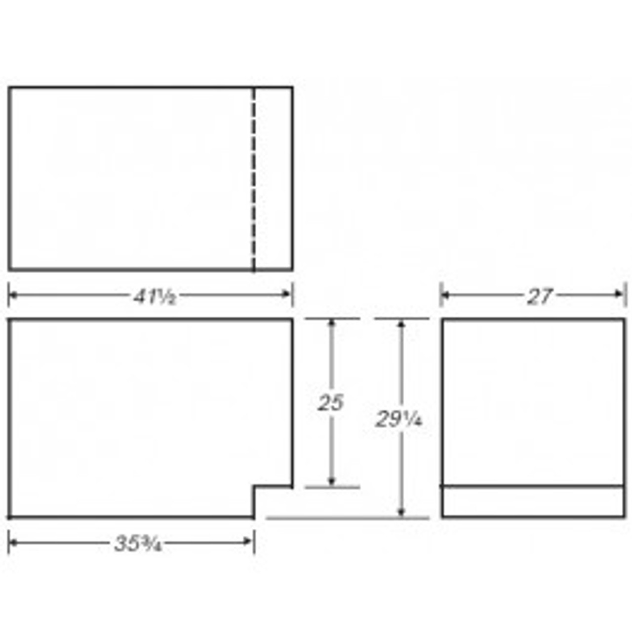 An image of a 8 Gallon RV Fresh Water Tank | RVB270